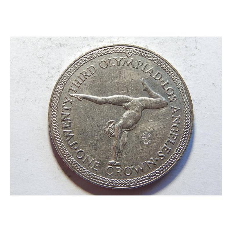 Isle of Man 1 Crown 1984 UNC č36343 Isle of Man 1 Crown 1984 UNC č36343