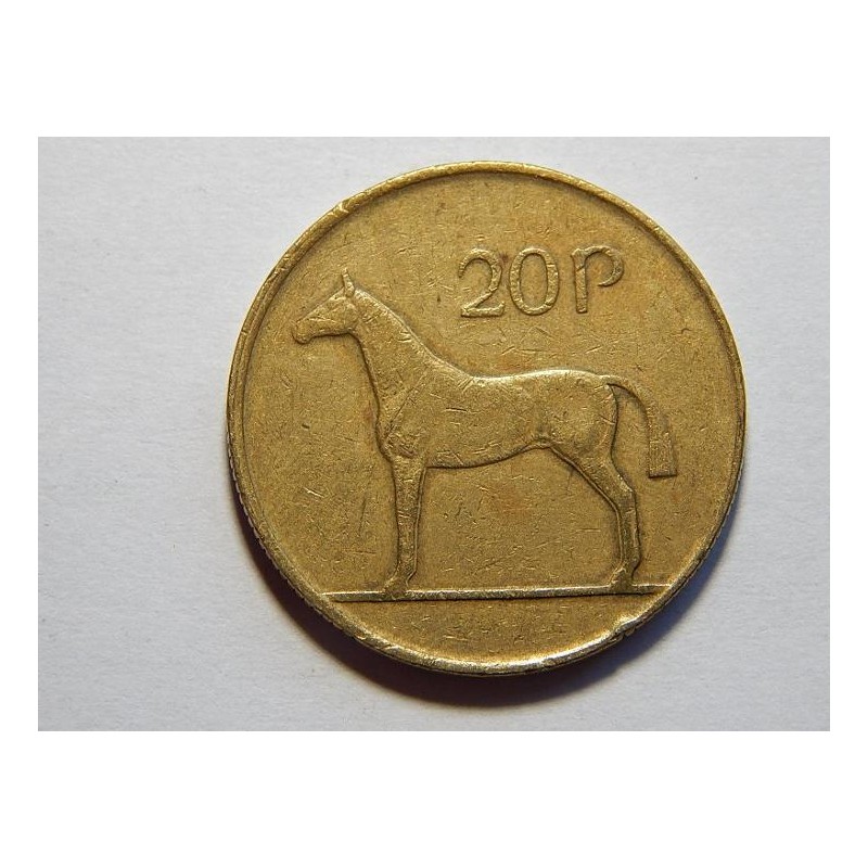 Irsko 20 Pence 1988 VF č22255 Irsko 20 Pence 1988 VF č22255