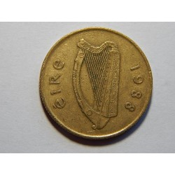 Irsko 20 Pence 1988 VF č22255