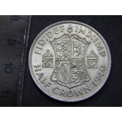 Anglie ½ Crown 1940 Ag UNC č36103 