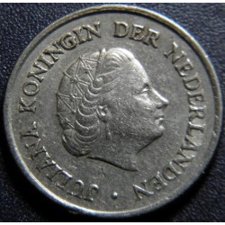 Nizozemí 25 Cents 1950 XF č33472