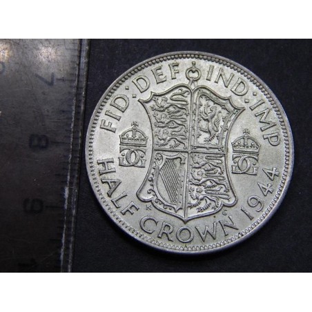Anglie ½ Crown 1944 Ag UNC-BU č36111 