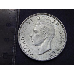 Anglie ½ Crown 1944 Ag UNC-BU č36111 