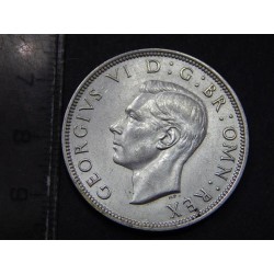 Anglie ½ Crown 1939 Ag UNC-BU č36120 