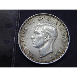 Anglie ½ Crown 1945 Ag UNC č36115 