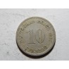 Německo Císařství 10 Pfennig 1874A XF č24336