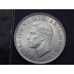 Anglie ½ Crown 1945 Ag BU č36117 