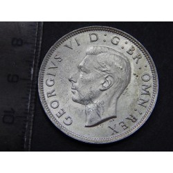 Anglie ½ Crown 1945 Ag UNC-BU č36109 