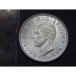 Anglie ½ Crown 1945 Ag UNC-BU č36102 