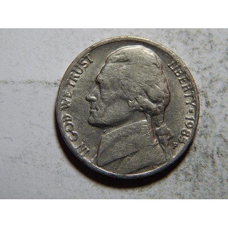 USA 5 Cents 1985P VF č21039