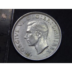Anglie ½ Crown 1942 Ag UNC č36101 