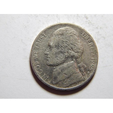 USA 5 Cents 1995D F č21169