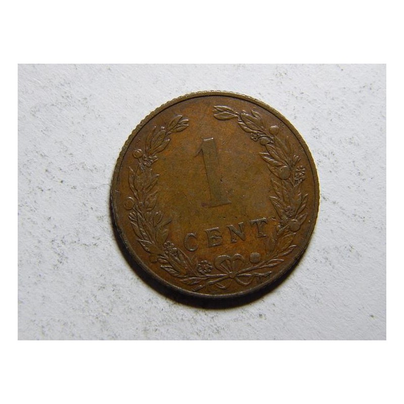 Nizozemí 1 Cent 1902 VF-XF č10011 Nizozemí 1 Cent 1902 VF-XF č10011