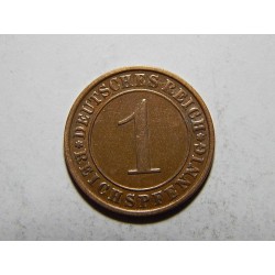 Německo Výmarsko 1 Reichspfenig 1932 A XF č29493