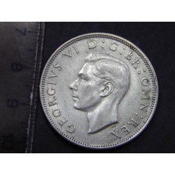 Anglie ½ Crown 1944 Ag UNC č36113 
