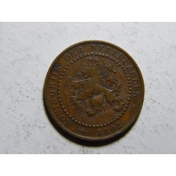 Nizozemí 1 Cent 1902 VF-XF č10011