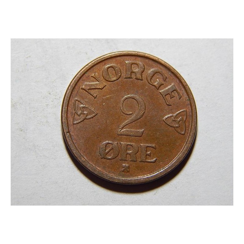 Norsko 2 Ore 1953 XF č37842 Norsko 2 Ore 1953 XF č37842