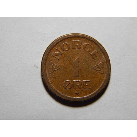 Norsko 1 Ore 1957 XF č38219