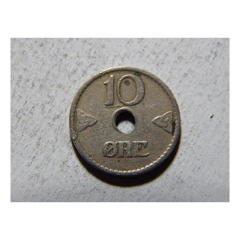 Norsko 10 Ore 1925 XF č37239 Norsko 10 Ore 1925 XF č37239