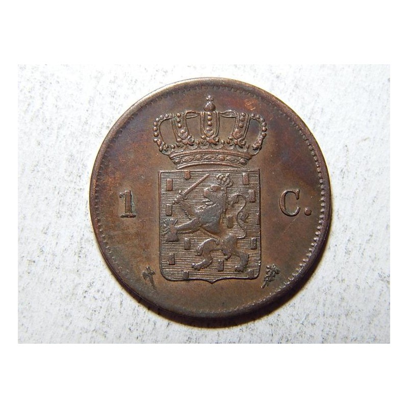 Nizozemí 1 Cent 1877 UNC č37193 Nizozemí 1 Cent 1877 UNC č37193