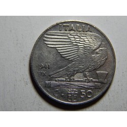 Itálie 50 Centesimi 1941 magnetická XF č37071