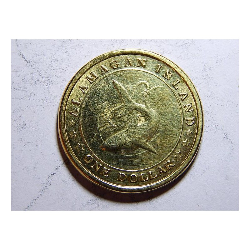 Alamagan Island 1 Pound 2016 Metlanocetus UNC č32385 Alamagan Island 1 Pound 2016 Metlanocetus UNC č32385