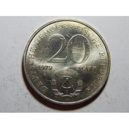 Německo DDR 20 Mark 1979 A 20 jahre DDR UNC č36451