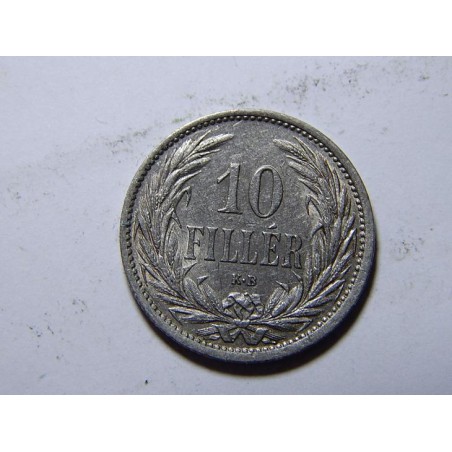 František Josef I. 10 Fillér 1908KB VF-XF č20616