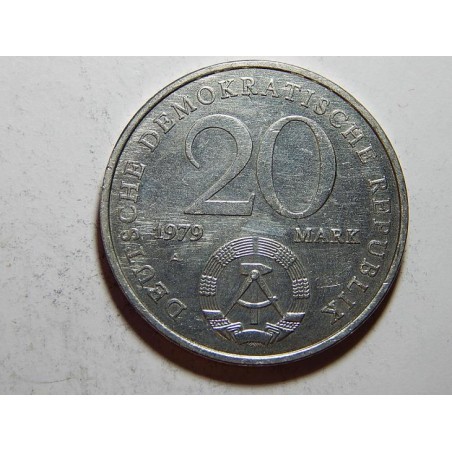Německo DDR 20 Mark 1979 A 20 jahre DDR UNC č36450