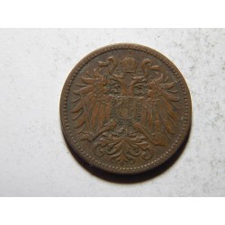 František Josef I. 2 Heller 1914 VF-XF č21132
