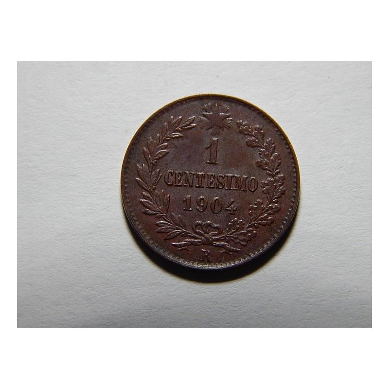 Itálie 1 Centesimo 1904 UNC č29869 Itálie 1 Centesimo 1904 UNC č29869