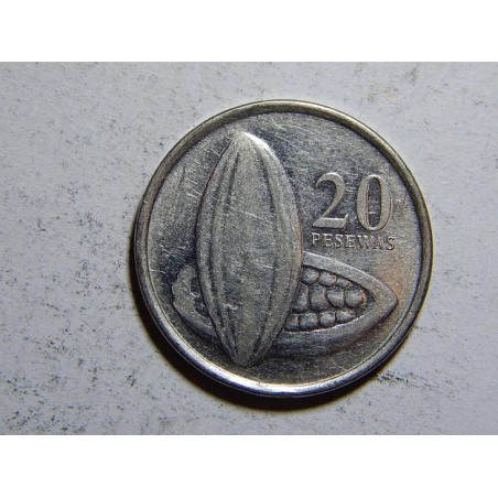 Ghana 20 Pesewas 2007 XF č31926