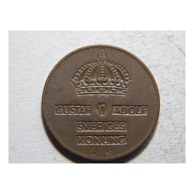 Švédsko 2 Öre 1953 TS XF č25129 Švédsko 2 Öre 1953 TS XF č25129