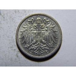 František Josef I. 10 Heller 1909 XF č29492