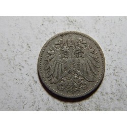 František Josef I. 10 Heller 1894 VF č21498