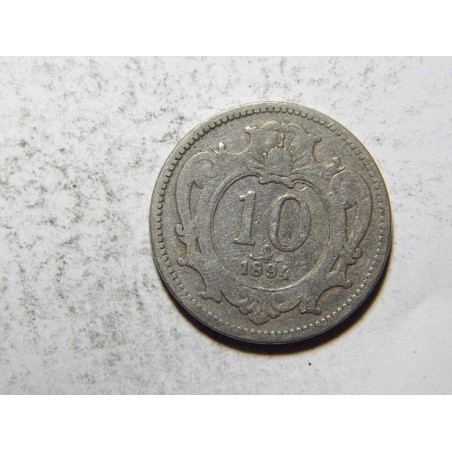 František Josef I. 10 Heller 1894 VF č20878