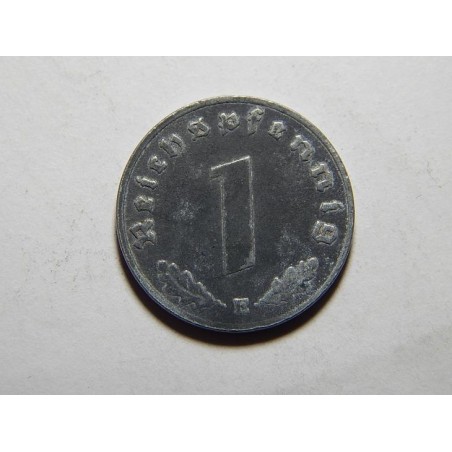 Německo 3. Říše 1 Reichspfenig 1943 E F-VF č29773