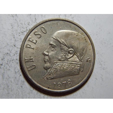Mexiko 1 Peso 1978 open 8 XF č36607