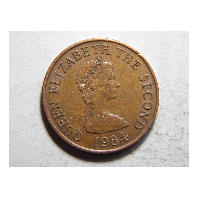 Jersey 1 Penny 1984 XF č25427 Jersey 1 Penny 1984 XF č25427