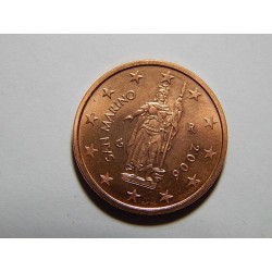 San Marino 2 Eurocents 2006 UNC č37638