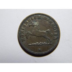 Německo Hannover 1 Groschen 1858B XF č22052