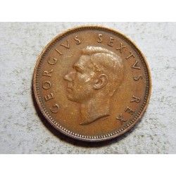 Jižní Afrika ½ Penny 1951 VF-XF č36257