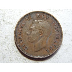 Jižní Afrika ½ Penny 1940 R F-VF č36200