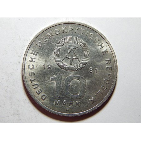 Německo DDR 10 Mark 1981 A NVA UNC č36418
