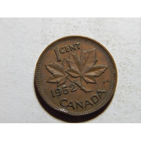 Kanada 1 Cent 1952 VF č35218