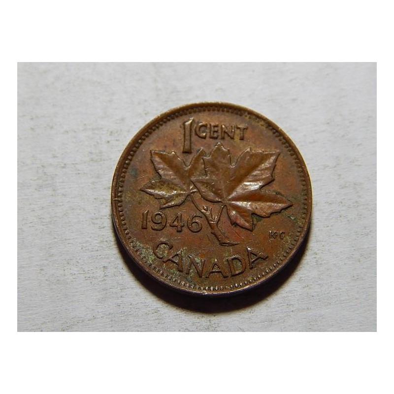 Kanada 1 Cent 1946 VF-XF č35209 Kanada 1 Cent 1946 VF-XF č35209