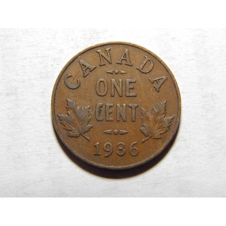 Kanada 1 Cent 1936 XF č35131