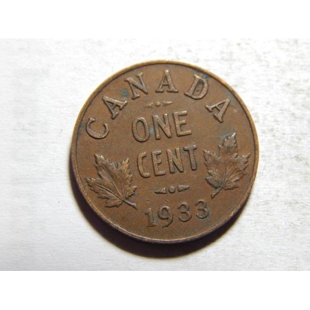 Kanada 1 Cent 1933 XF č35240