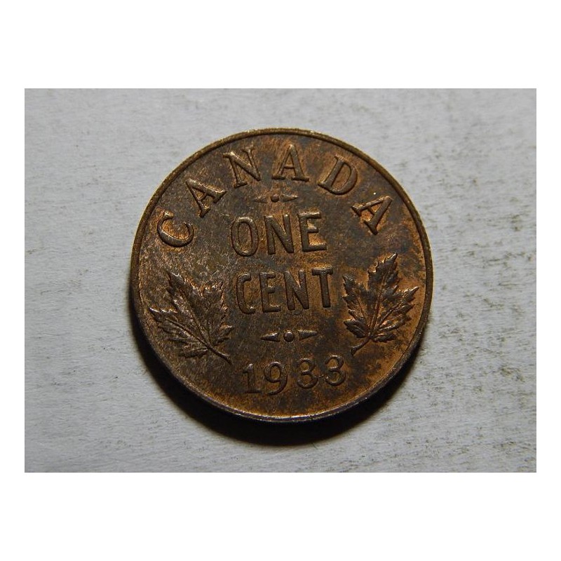 Kanada 1 Cent 1933 UNC č35289 Kanada 1 Cent 1933 UNC č35289