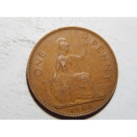 Anglie 1 Penny 1966 XF č33406